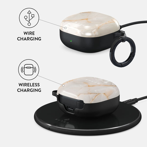 Vanilla Sand - Marble Samsung Galaxy Buds Pro 2 Case 3