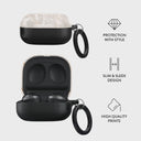 Vanilla Sand - Marble Samsung Galaxy Buds Pro 2 Case 4