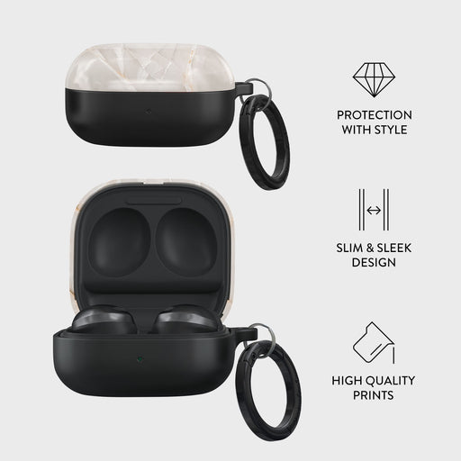 Vanilla Sand - Marble Samsung Galaxy Buds Pro 2 Case 4