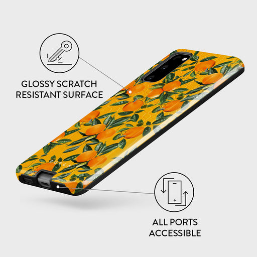 Orange Lemonade - Samsung Galaxy S20 4G / 5G Case 7