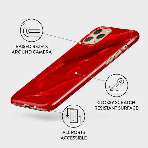 Wild Blaze - Red iPhone 11 Pro Case 3