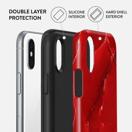 Wild Blaze - Red iPhone XS Max Case 6