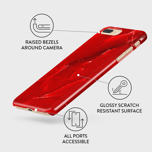 Wild Blaze - Red iPhone 7 Plus / 8 Plus Case 3