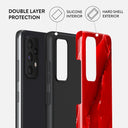 Wild Blaze - Red Samsung Galaxy A52 / A52S 4G / 5G Case 6