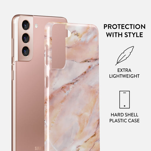 Morning Sunshine - Pastel Marble Samsung Galaxy S21 Plus Case 2