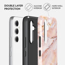 Morning Sunshine - Pastel Marble Samsung Galaxy A54 Case 2