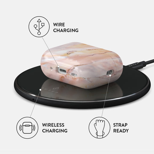 Morning Sunshine - Pastel Marble AirPods Pro 2 Case 3