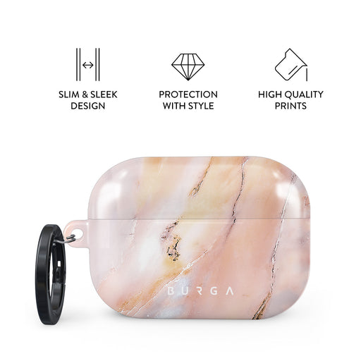 Morning Sunshine - Pastel Marble AirPods Pro 2 Case 4