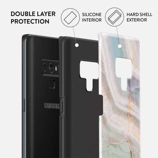 Pastel Hues - Colorful Marble Samsung Galaxy Note 9 Case 6