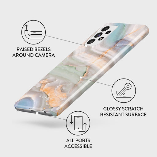 Pastel Hues - Colorful Marble Samsung Galaxy A72 4G / 5G Case 3