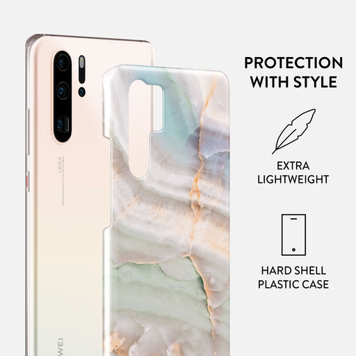 Pastel Hues - Colorful Marble Huawei P30 Pro Case 2