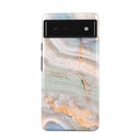 Pastel Hues - Colorful Marble Google Pixel 6a Case 1
