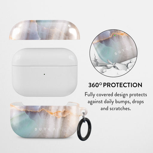 Pastel Hues - Colorful Marble AirPods Pro Case 2