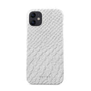 Glacial Desert - White Snakeskin iPhone 12 Mini Case 1
