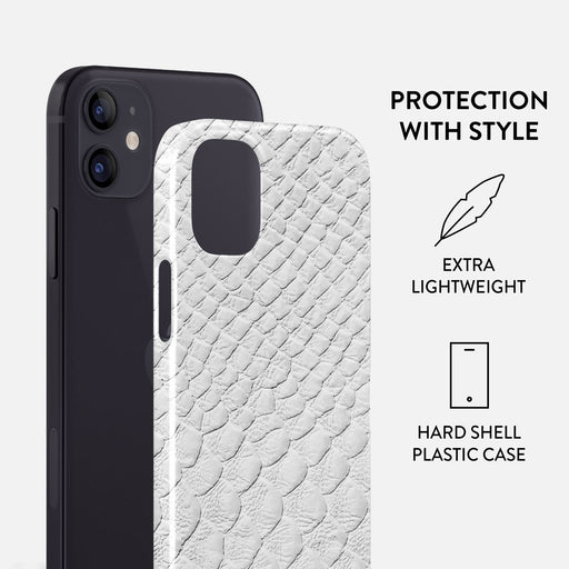 Glacial Desert - White Snakeskin iPhone 12 Mini Case 2