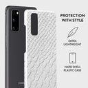 Glacial Desert - White Snakeskin Samsung Galaxy S20 4G / 5G Case 2
