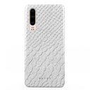 Glacial Desert - White Snakeskin Huawei P30 Case