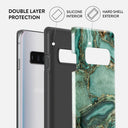 Ubud Jungle - Turquoise Samsung Galaxy S10 Plus Case 6