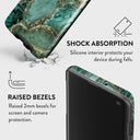 Ubud Jungle - Turquoise Samsung Galaxy S10 Plus Case 8