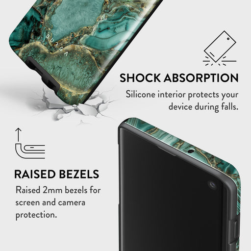 Ubud Jungle - Turquoise Samsung Galaxy S10 Plus Case 8
