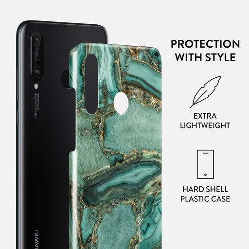 Ubud Jungle - Turquoise Huawei P30 Lite Case 2