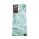 Uluwatu Waves - Teal Samsung Galaxy Note 20 4G / 5G Case 5