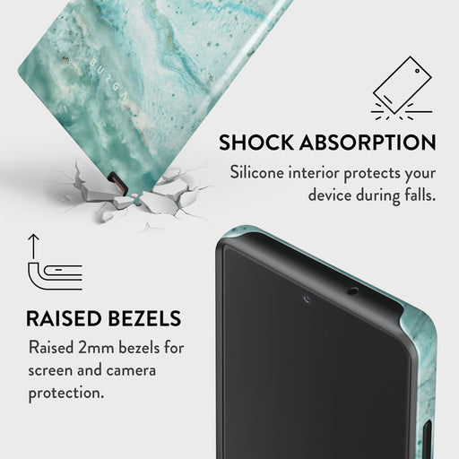 Uluwatu Waves - Teal Samsung Galaxy Note 20 4G / 5G Case 8