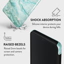 Uluwatu Waves - Teal Samsung Galaxy A12 4G Case 8