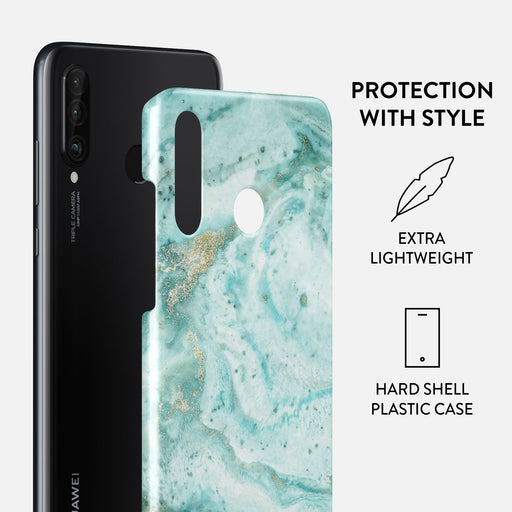 Uluwatu Waves - Teal Huawei P30 Lite Case 2