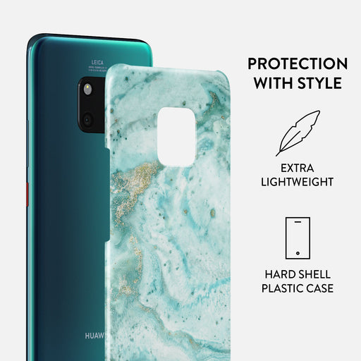 Uluwatu Waves - Teal Huawei Mate 20 Pro Case 2
