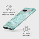 Uluwatu Waves - Teal Google Pixel 7 Case 3