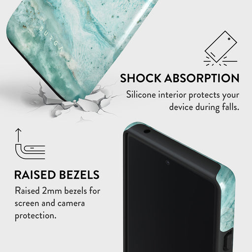 Uluwatu Waves - Teal Google Pixel 6 Case 4