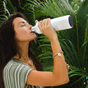 White Cloud - Marble Water Bottle 6