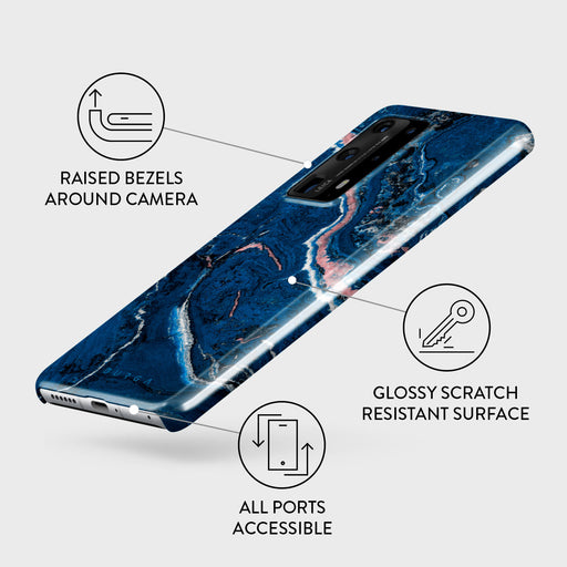 Blue Lagoon - Huawei P40 Pro Plus Case 3