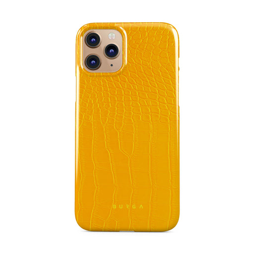 Canary Yellow - Snake Skin iPhone 11 Pro Case 1