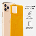 Canary Yellow - Snake Skin iPhone 11 Pro Case 2