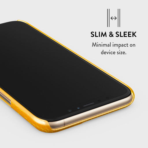 Canary Yellow - Snake Skin iPhone 11 Pro Case 4