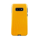 Canary Yellow - Snake Skin Samsung Galaxy S10E Case 5