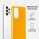Canary Yellow - Snake Skin Samsung Galaxy A52 / A52S 4G / 5G Case 2