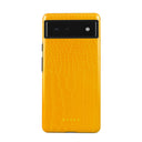 Canary Yellow - Snake Skin Google Pixel 6a Case