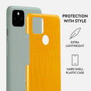 Canary Yellow - Snake Skin Google Pixel 5 Case 2