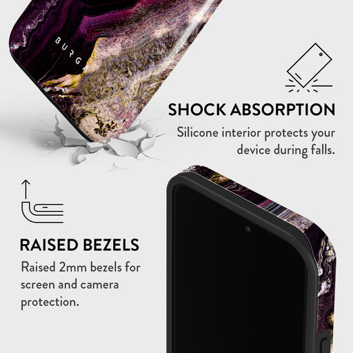Purple Skies - Marble iPhone 13 Pro Max Case 8