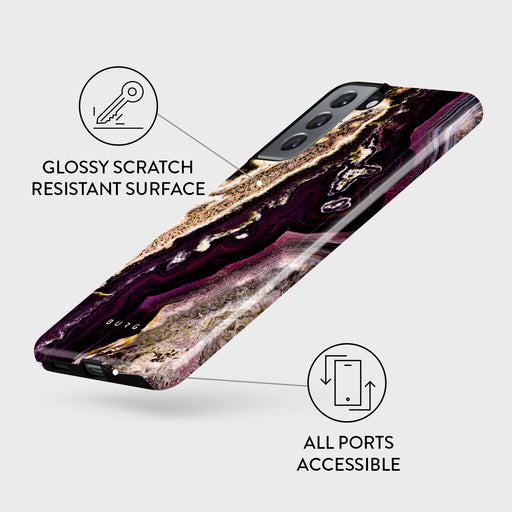 Purple Skies - Marble Samsung Galaxy S21 Case 7