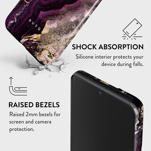 Purple Skies - Marble Samsung Galaxy S21 Case 8