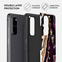 Purple Skies - Marble Samsung Galaxy S20 Plus 4G / 5G Case 6