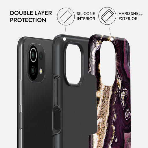 Purple Skies - Marble Xiaomi 11 Lite 5G NE Case 2
