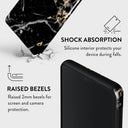 Make A Wish - Gold Marble Samsung Galaxy A12 4G Case 8