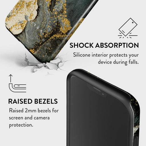 Northern Lights - Marble iPhone 12 Pro Case 8