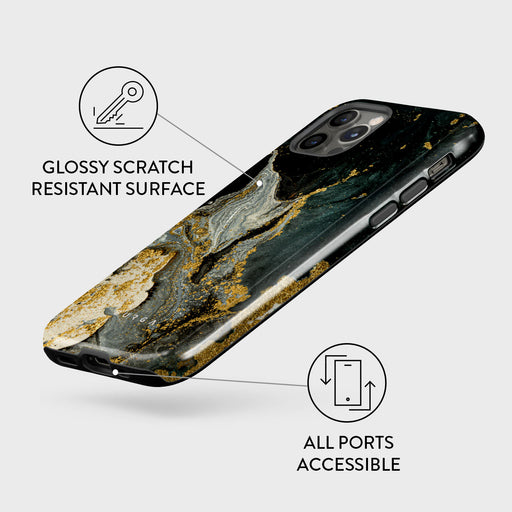 Northern Lights - Marble iPhone 12 Pro Case 7