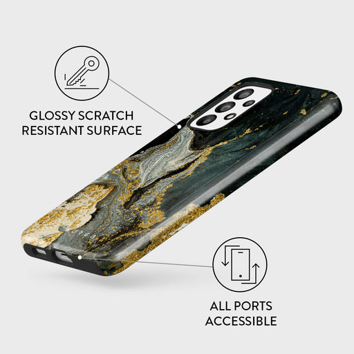 Northern Lights - Marble Samsung Galaxy A33 Case 3